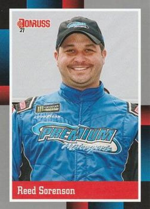 Reed Sorenson 2021 Donruss NASCAR #155 Silver RAW
