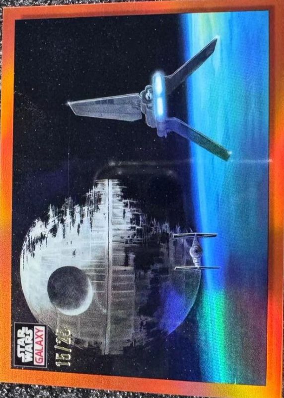 2023 Topps Chrome Star Wars Galaxy #96 Orange Refractor /25