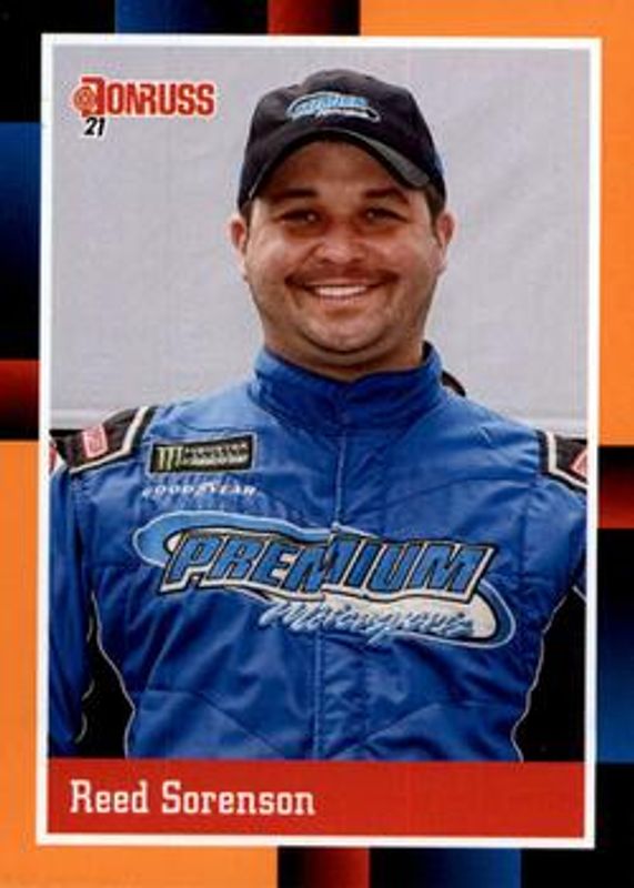 Reed Sorenson 2021 Donruss NASCAR #155 Orange RAW
