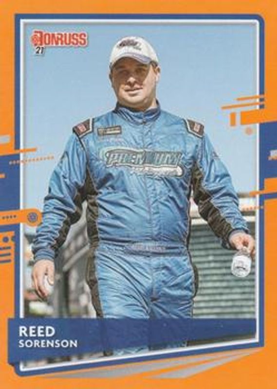 Reed Sorenson 2021 Donruss NASCAR #71 Orange RAW