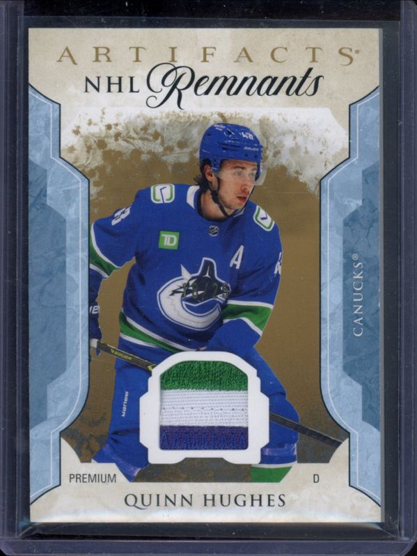 2023 Upper Deck Artifacts #NR-QH NHL Remnants