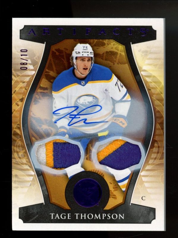 2023 Upper Deck Artifacts #102 Auto Material - Purple /10