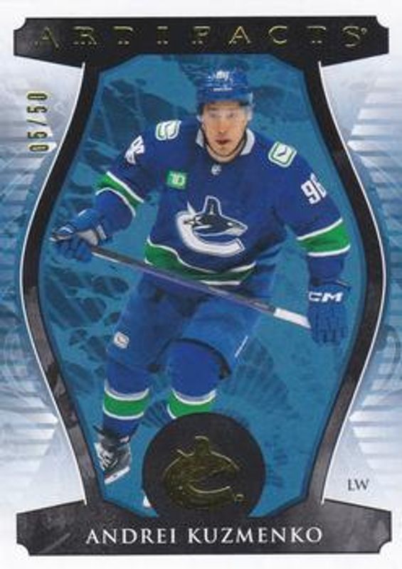 2023 Upper Deck Artifacts #80 Yellow /50