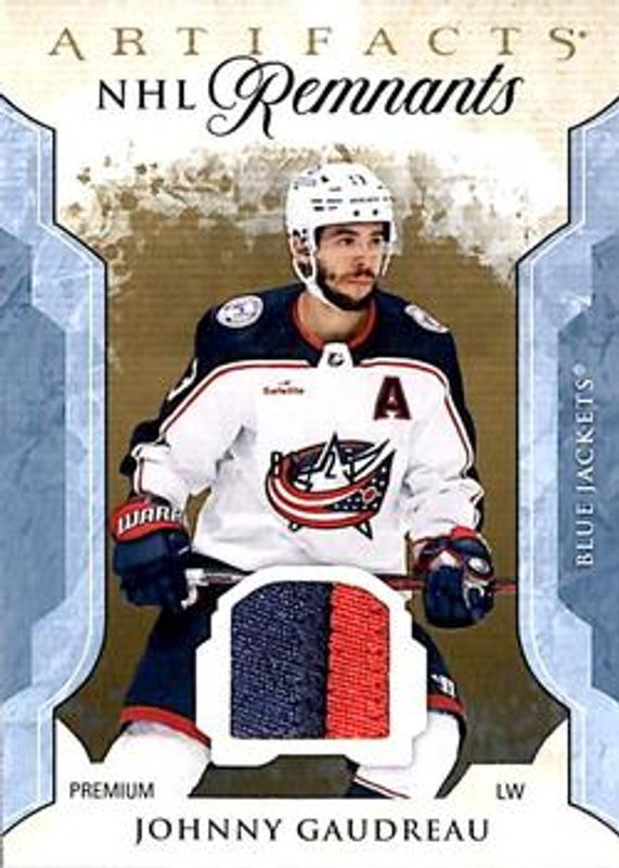 2023 Upper Deck Artifacts #NR-JG NHL Remnants - Premium /25