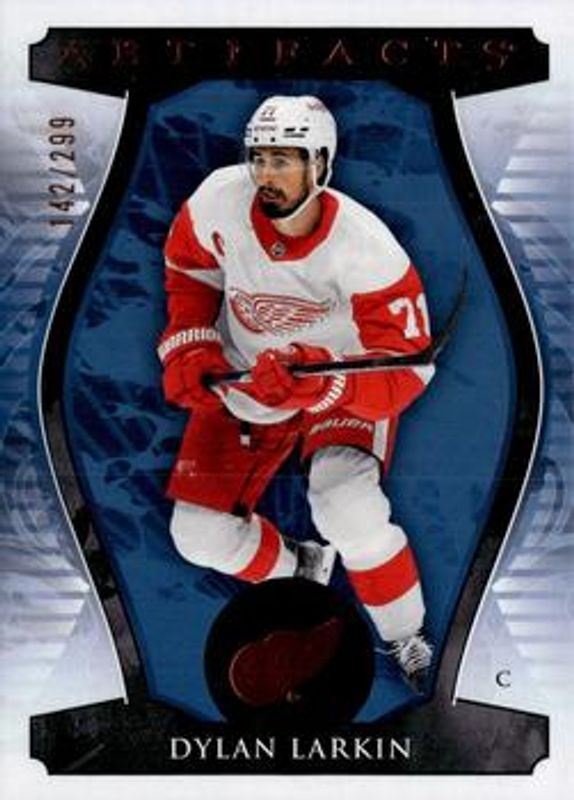Dylan Larkin 2023 Upper Deck Artifacts #42 Copper /299 RAW