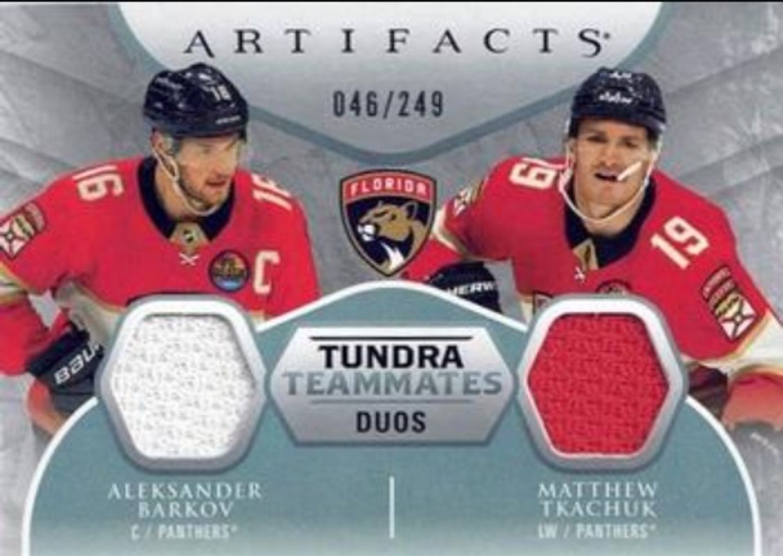 2023 Upper Deck Artifacts #T2-FLA Tundra Teammates Duos /249