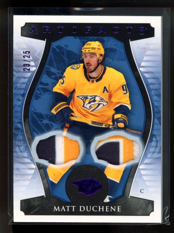 2023 Upper Deck Artifacts #55 Material - Purple /15