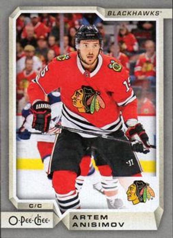 2018 O-Pee-Chee #351 Silver