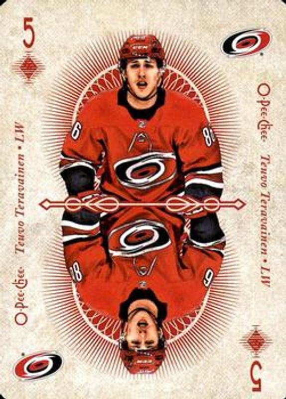 2018 O-Pee-Chee #5♦ Playing Cards