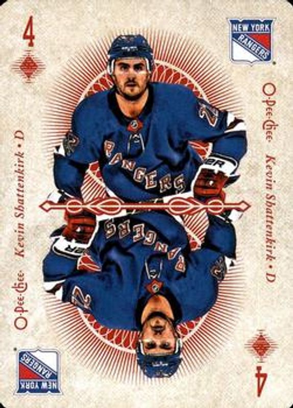 2018 O-Pee-Chee #4♦ Playing Cards