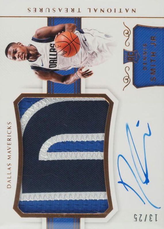 2017 National Treasures #109 Rookie Patch Auto - Bronze /25