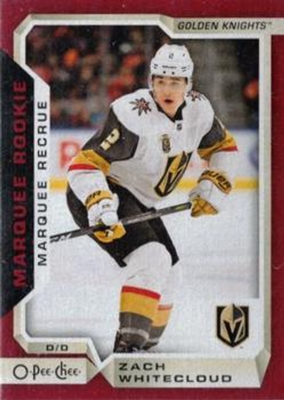 Zach Whitecloud 2018 O-Pee-Chee #527 Red Rookie RAW
