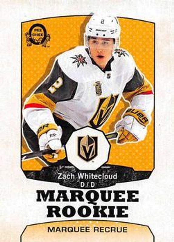 Zach Whitecloud 2018 O-Pee-Chee #527 Retro Blank Back Rookie RAW