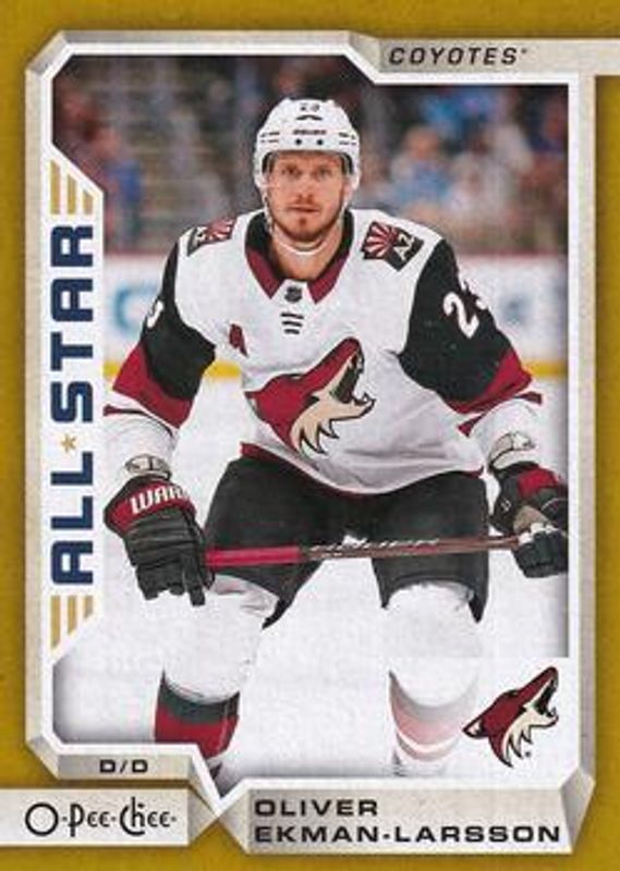 2018 O-Pee-Chee #10 Gold Border Glossy