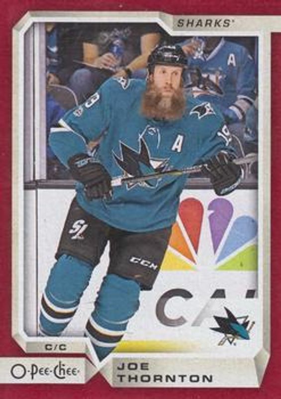 2018 O-Pee-Chee #190 Red Blank Back