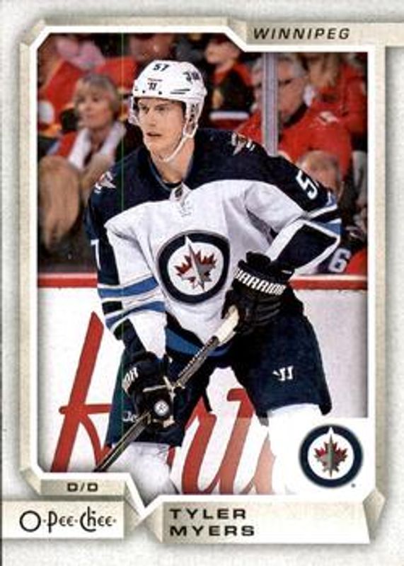 Tyler Myers 2018 O-Pee-Chee #311 Base RAW