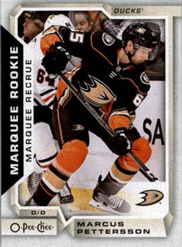 Marcus Pettersson 2018 O-Pee-Chee #542 Base Rookie RAW