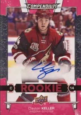 2017 Upper Deck Compendium #M3 Magenta Rookie Autographs Achievement