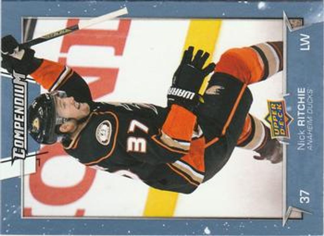 Nick Ritchie 2017 Upper Deck Compendium #3 Blue RAW