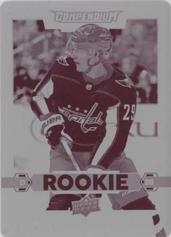 2017 Upper Deck Compendium #874 Printing Plates Magenta /1