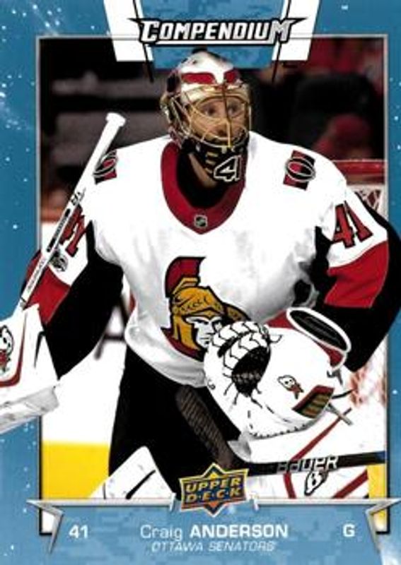 2017 Upper Deck Compendium #751 Blue