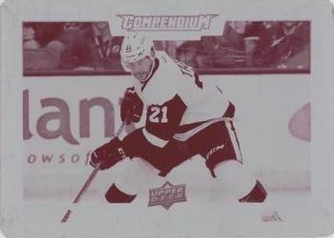 2017 Upper Deck Compendium #394 Printing Plates Magenta /1