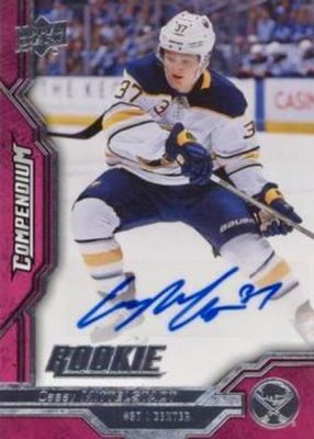 2018 Upper Deck Compendium #M-3 Magenta Rookie Autographs