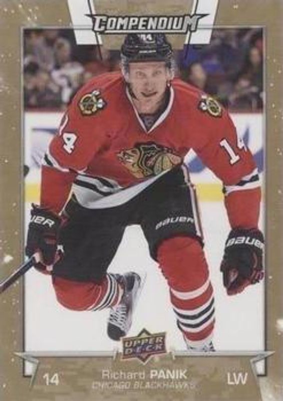 Richard Panik 2017 Upper Deck Compendium #57 Gold RAW