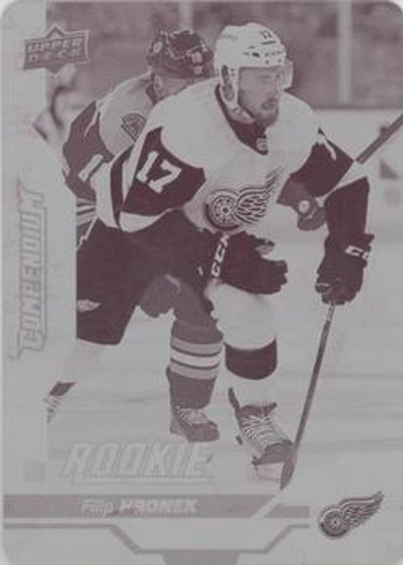 2018 Upper Deck Compendium #849 Printing Plates Magenta /1