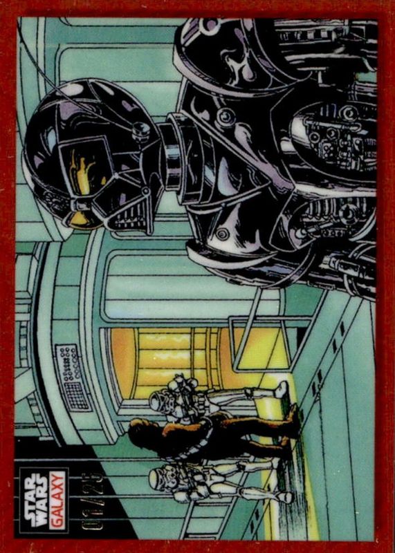 2023 Topps Chrome Star Wars Galaxy #27 Orange Refractor /25