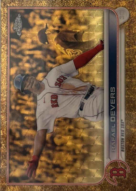 Rafael Devers 2022 Topps Gilded Collection #82 Superfractor /1 RAW