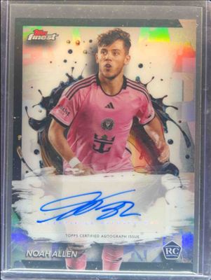 2024 Topps Finest MLS #BA-NA Autographs