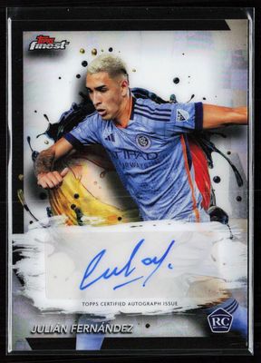 2024 Topps Finest MLS #BA-JU Autographs