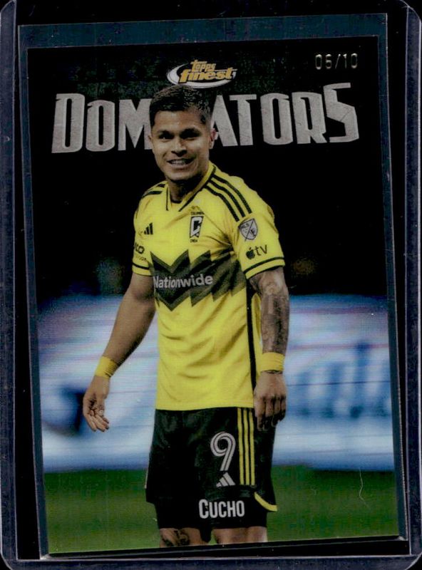 2024 Topps Finest MLS #DO-6 Finest Dominators - Black Refractor /10