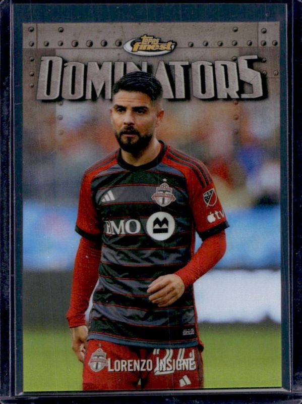 Lorenzo Insigne 2024 Topps Finest MLS #DO-4 Finest Dominators RAW