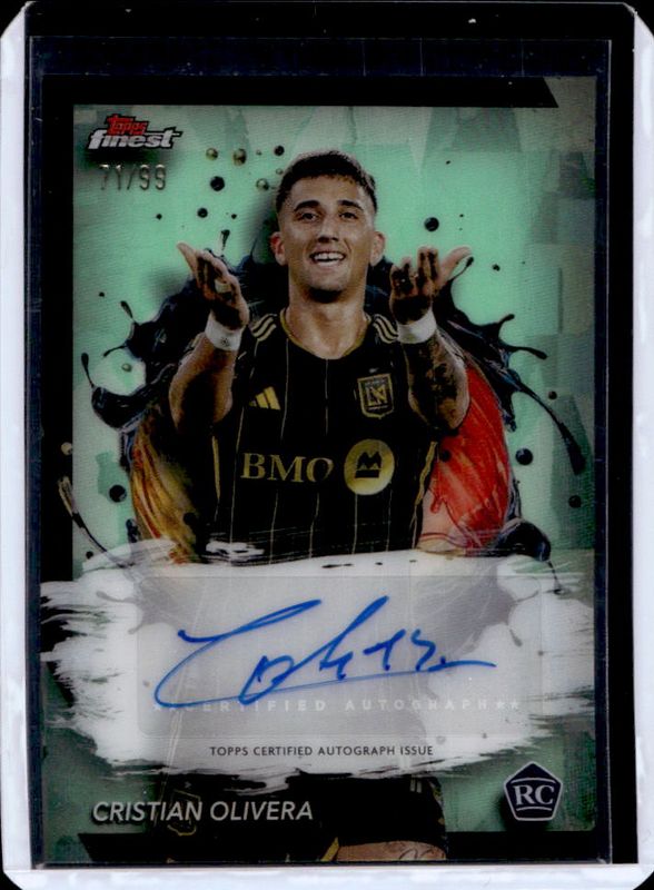 2024 Topps Finest MLS #BA-CO Autographs - Neon Green Refractor /99