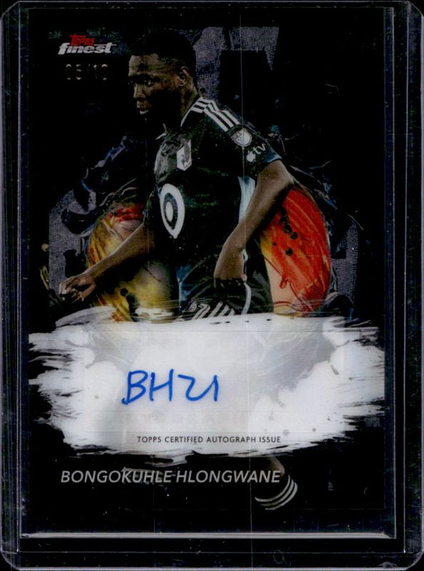 2024 Topps Finest MLS #BA-BH Autographs - Black Refractor /10