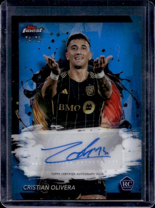 2024 Topps Finest MLS #BA-CO Autographs - Blue Refractor /75