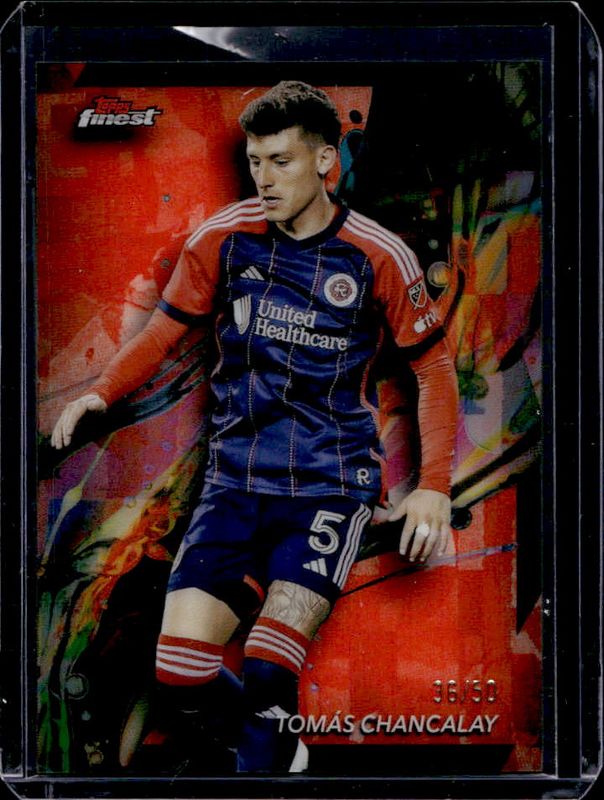 2024 Topps Finest MLS #42 Orange Refractor