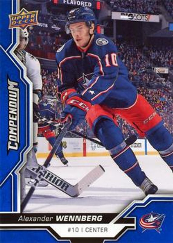 Alexander Wennberg 2018 Upper Deck Compendium #121 Blue RAW
