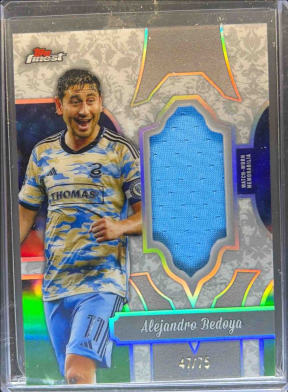 2024 Topps Finest MLS #FF-AB Finest Fabrics Relics /75