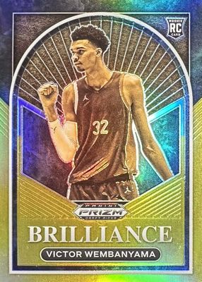 2023 Prizm Draft Picks #1 Brilliance - Gold /10