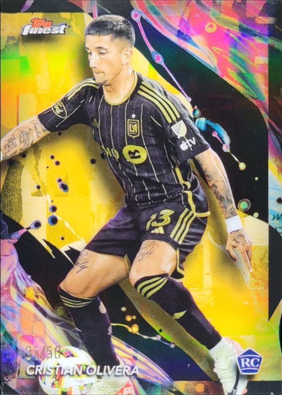 2024 Topps Finest MLS #102 Gold Refractor
