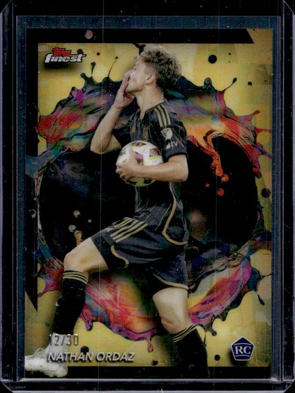 2024 Topps Finest MLS #248 Gold Refractor