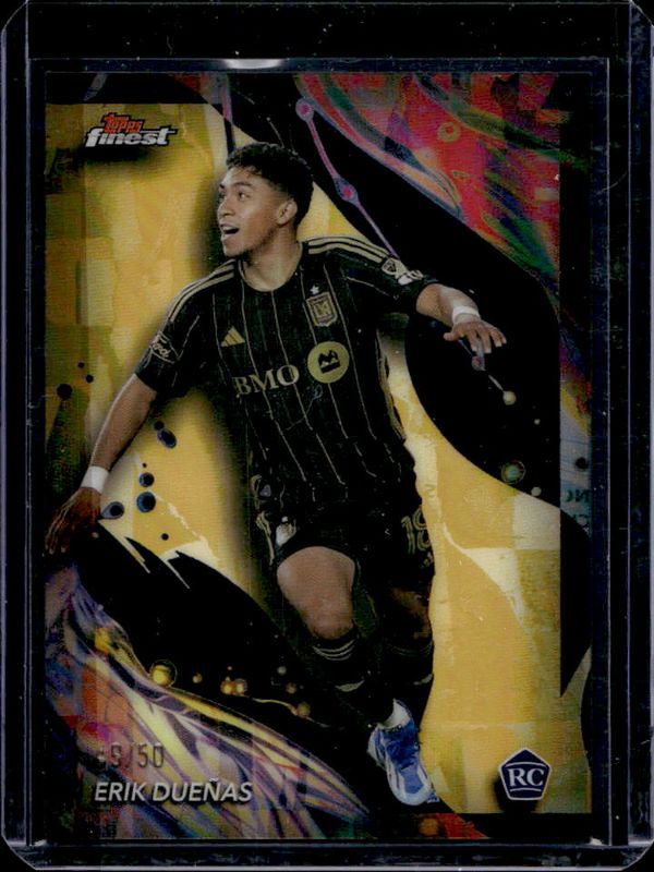 2024 Topps Finest MLS #166 Gold Refractor