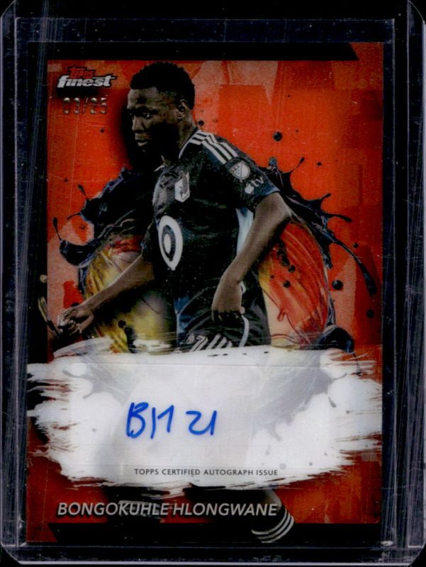 2024 Topps Finest MLS #BA-BH Autographs - Orange Refractor /25