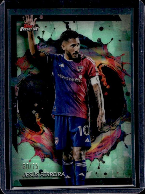 2024 Topps Finest MLS #241 Neon Green Refractor