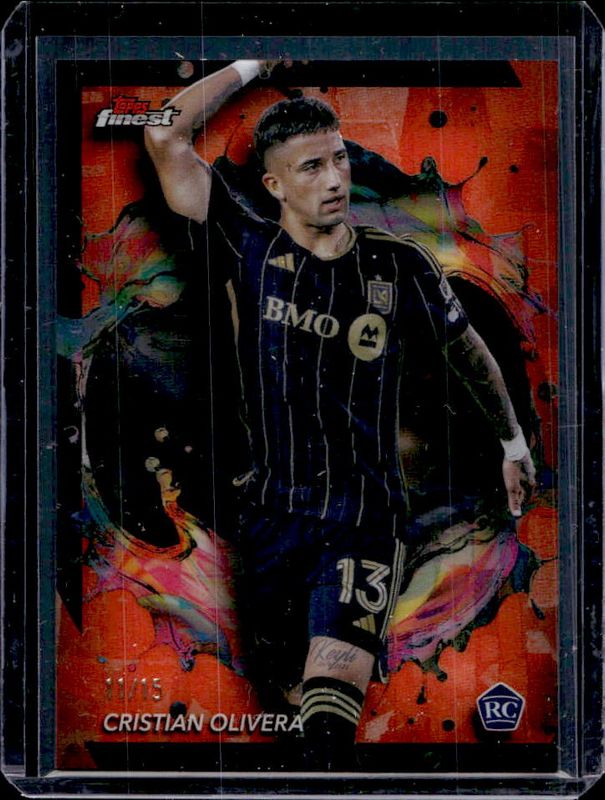 2024 Topps Finest MLS #271 Orange Refractor