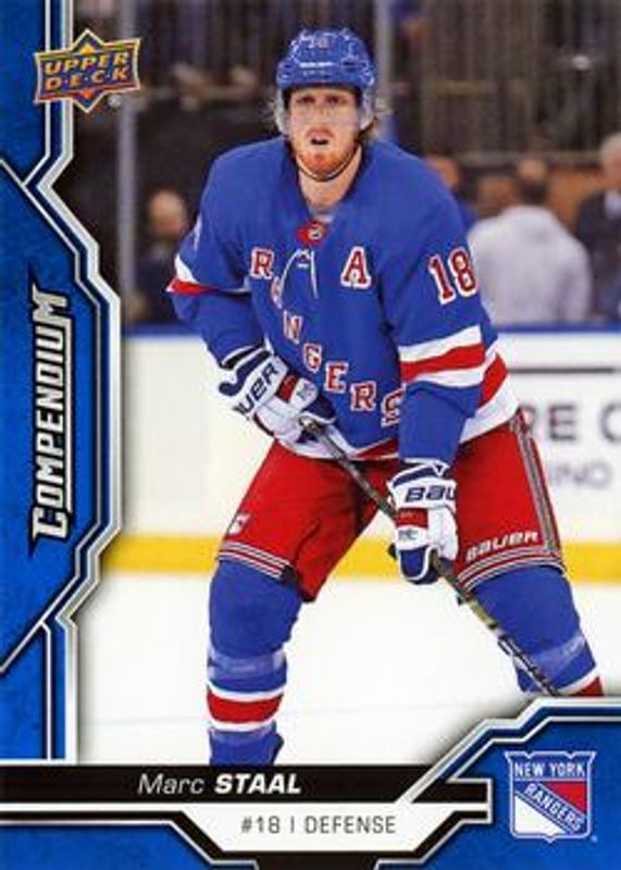 2018 Upper Deck Compendium #673 Blue