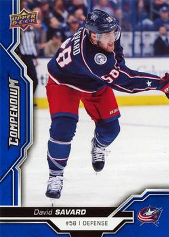 2018 Upper Deck Compendium #118 Blue